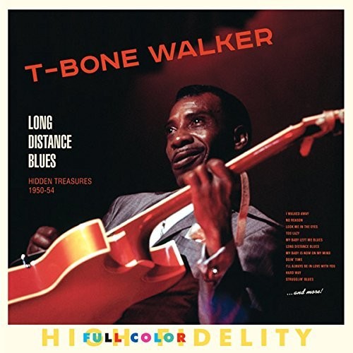 the album cover for T-Bone Walker - Long Distance Blues [180 Gram] (Spa)