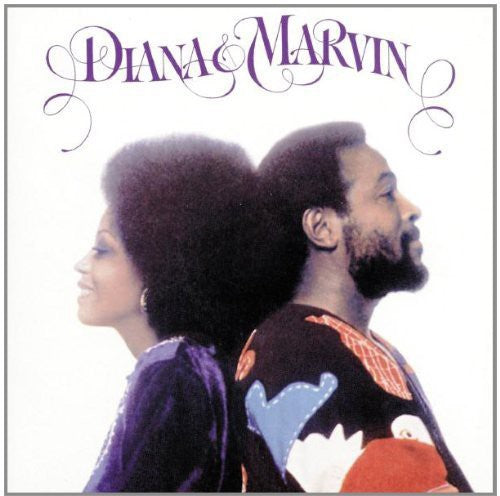 the album cover for Ross/Gaye - Diana & Marvin
