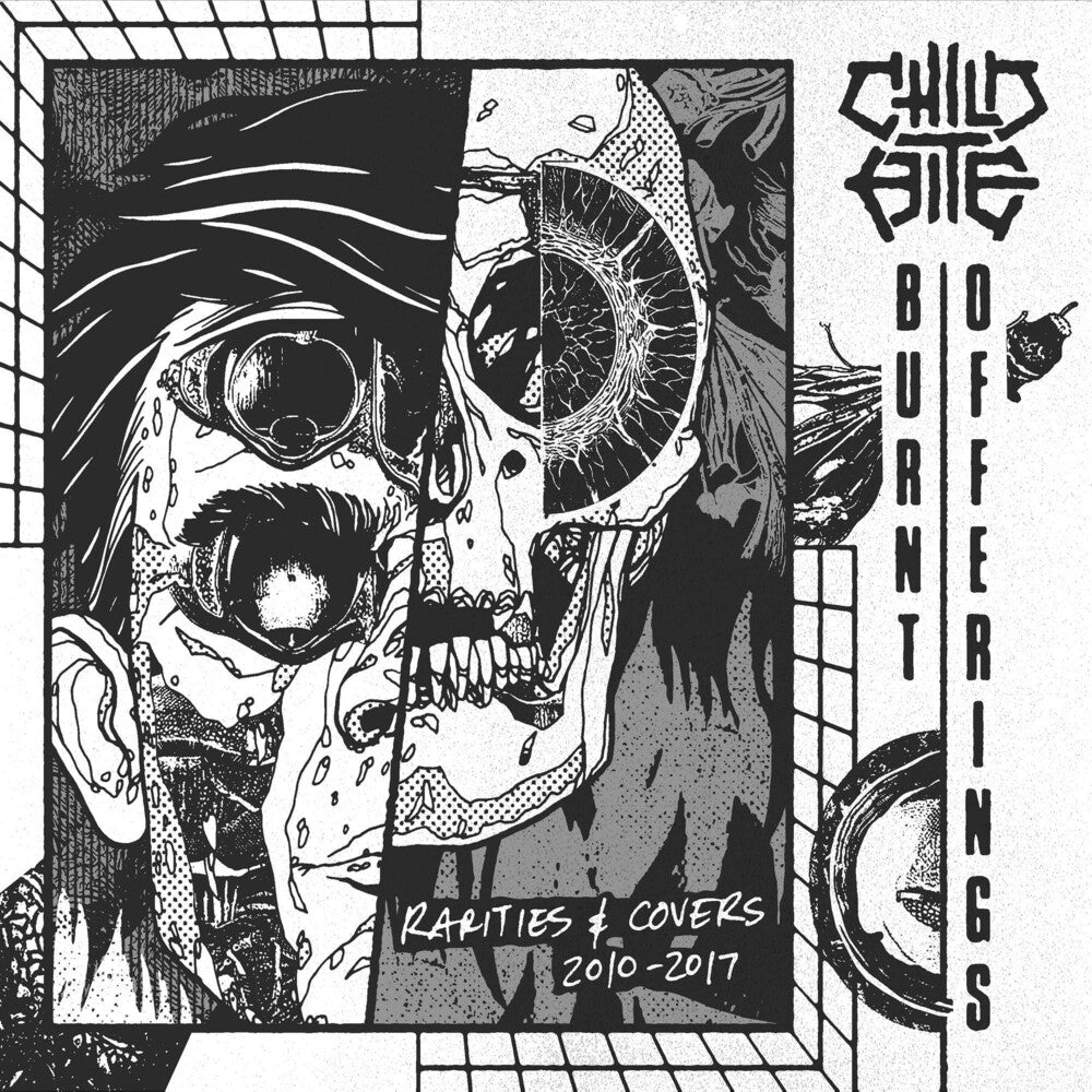 the album cover for Child Bite - Burnt Offerings
