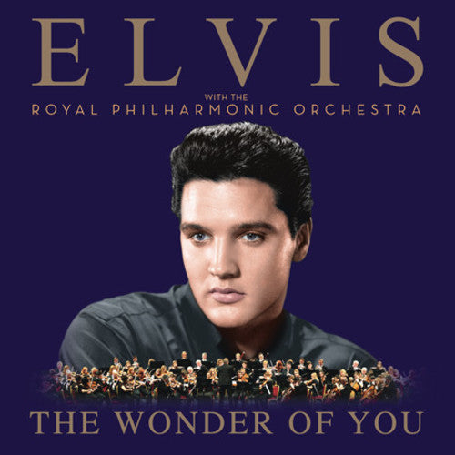 the album cover for Various Artists - The Wonder Of You: Elvis Presley With The Royal Philharmonic Orchestra [Vinyl]