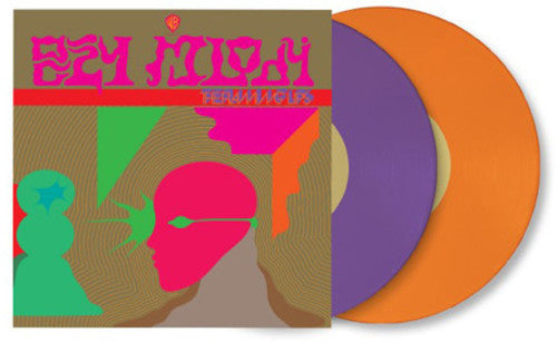 the album cover for The Flaming Lips - Oczy Mlody [2LP Purple & Orange Vinyl]