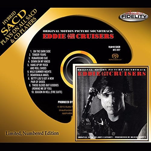 the album cover for Cafferty, John / Beaver Brown Band - Eddie & The Cruisers - Ost