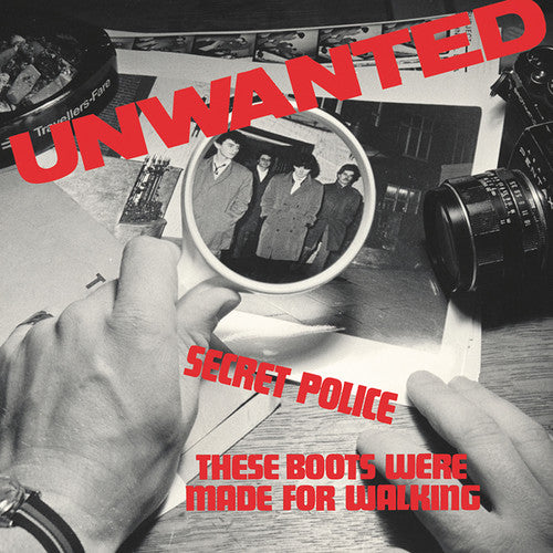 the album cover for Unwanted - Secret Police