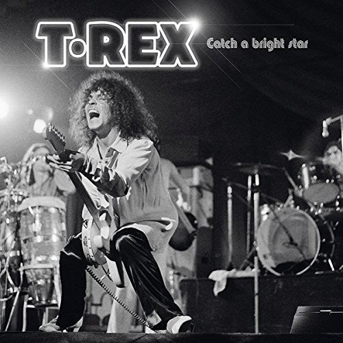 the album cover for T. Rex - Catch A Bright Star (Live In Cardiff) [Clear Vinyl]