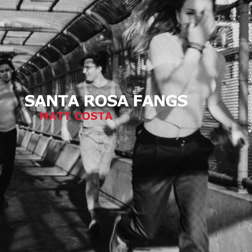 the album cover for Matt Costa - Santa Rosa Fangs
