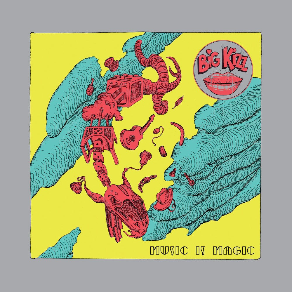 the album cover for Big Kizz - Music Is Magic