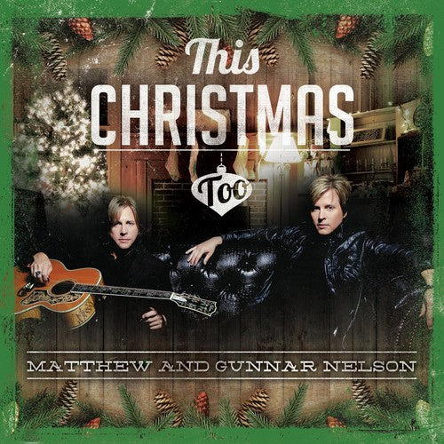the album cover for Nelson - This Christmas Too