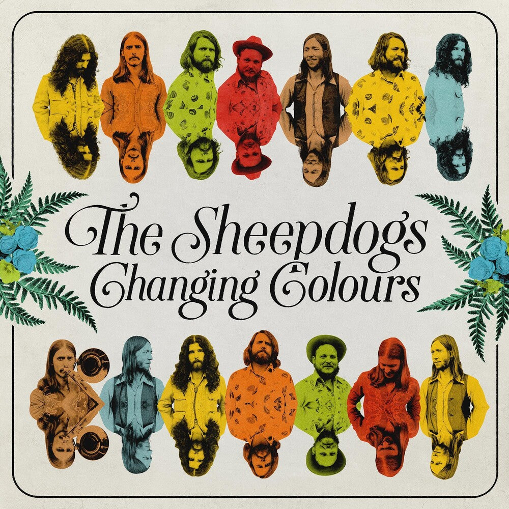 the album cover for The Sheepdogs - Changing Colours