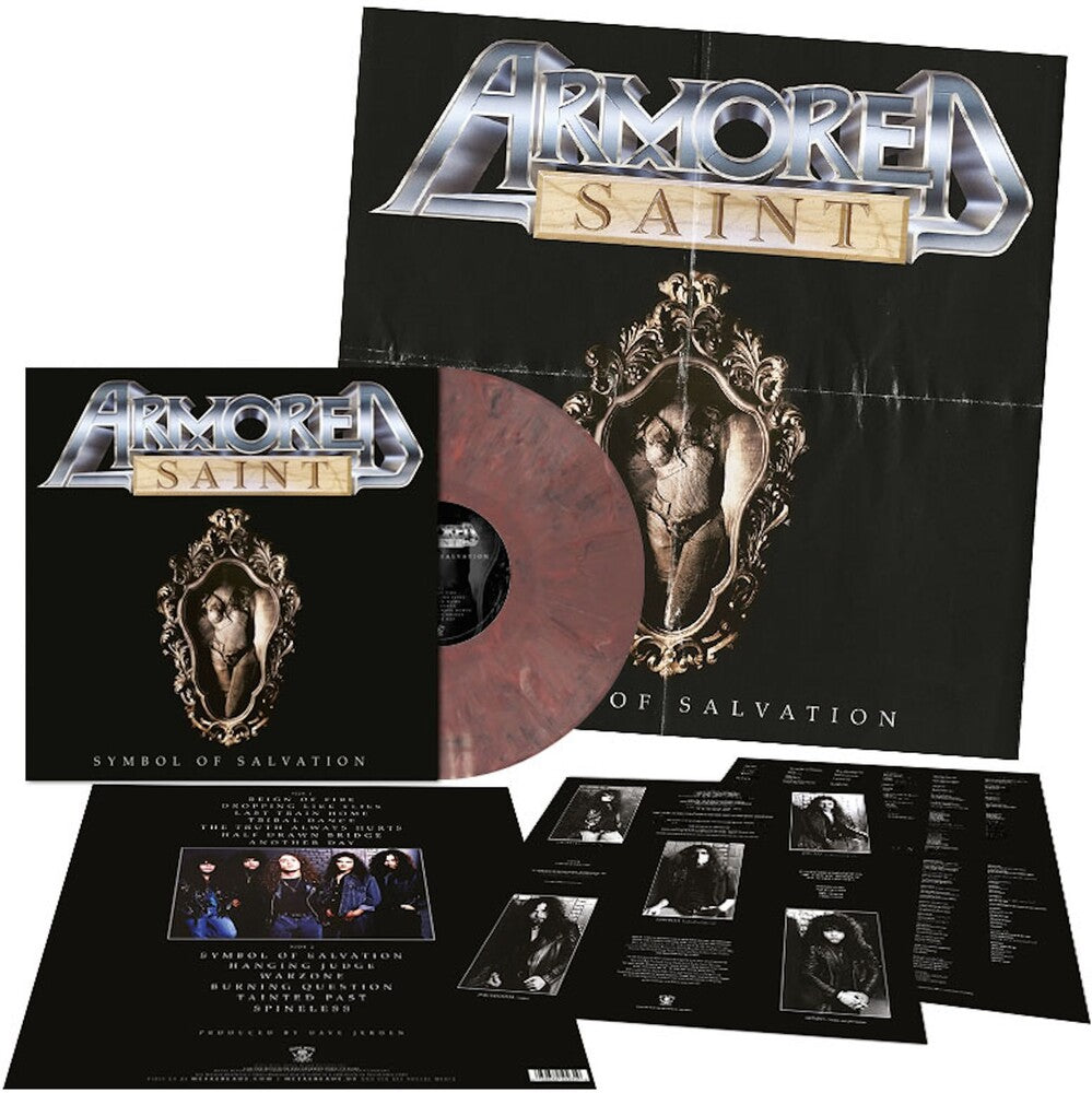 the album cover for Armored Saint - Symbol Of Salvation [LP]