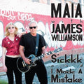 the album cover for James Williamson / Maia - Sickkk
