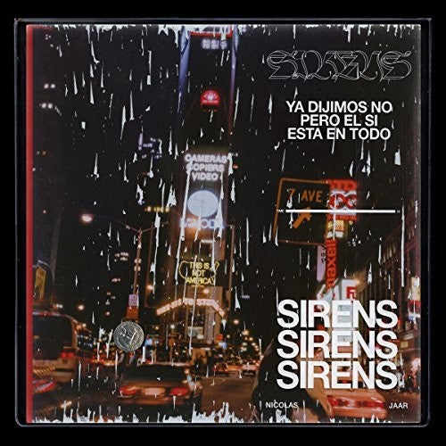 the album cover for Nicolas Jaar - Sirens (Can)