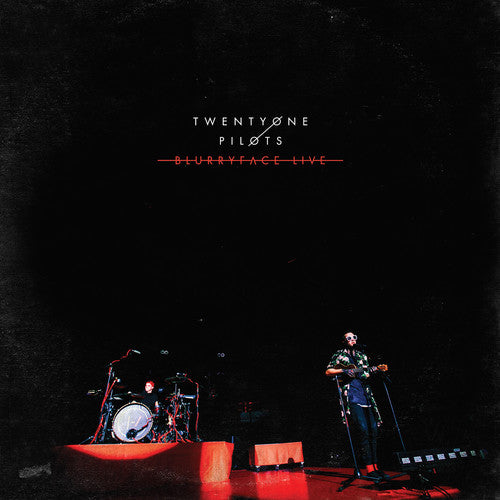 the album cover for Twenty One Pilots - Blurryface Live [Limited Edition 3LP Picture Disc]