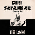 the album cover for Mor Thiam - Dini Safarrar (drums Of Fire)