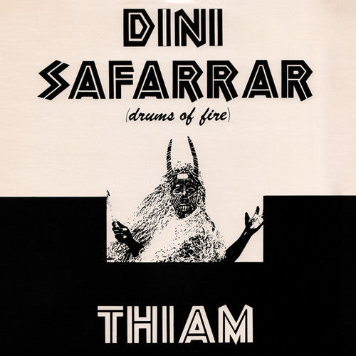 the album cover for Mor Thiam - Dini Safarrar (drums Of Fire)