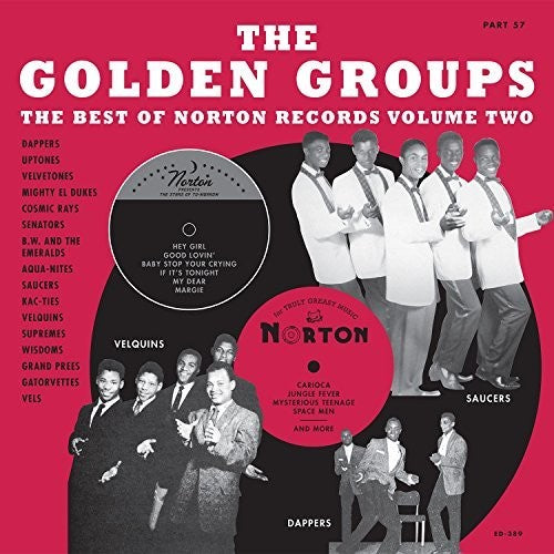 the album cover for Golden Groups Best Of Norton Records 1 / Various - Golden Groups: Best Of Norton Records 1 / Various