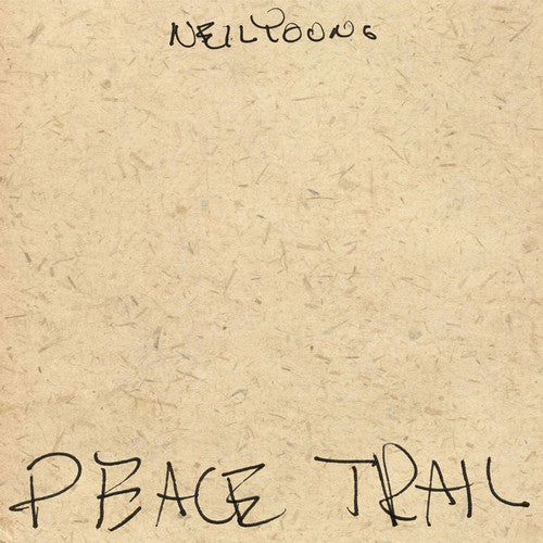 the album cover for Neil Young - Peace Trail