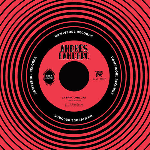 the album cover for Andrés Landero - La Pava Congona / La Pava Congona - Senor Sabor