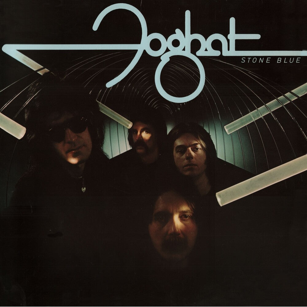 the album cover for Foghat - Stone Blue [Colored Vinyl] (Gate) [Limited Edition] [180 Gram] (Aniv)