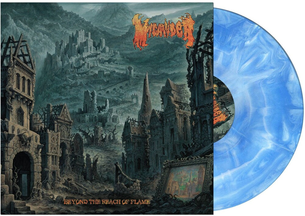 the album cover for Micawber - Beyond The Reach Of Flame