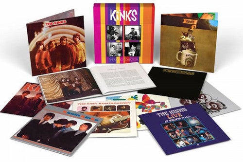 the album cover for The Kinks - The Mono Collection [Limited Edition 10 LP Box Set]