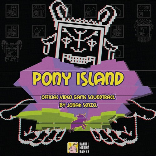 the album cover for Jonah Senzel - Pony Island / O.S.T. [Clear Vinyl] [180 Gram]