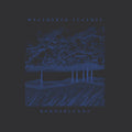 the album cover for Weathered Statues - Borderlands