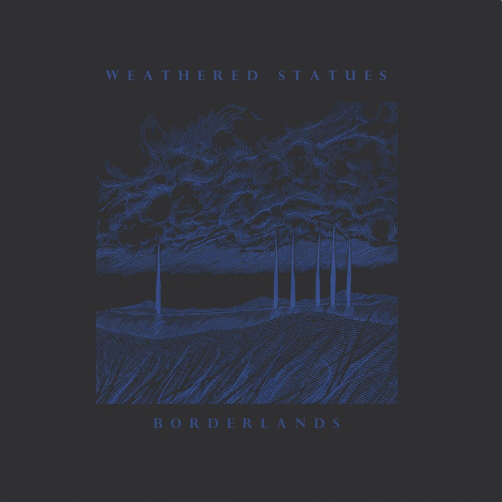 the album cover for Weathered Statues - Borderlands