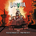 the album cover for Lujuria - Rockeando El Pavimento