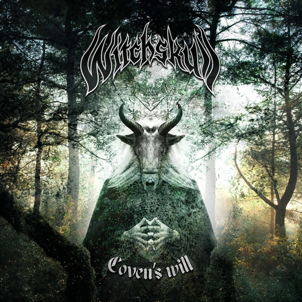 the album cover for Witchskull - Coven's Will