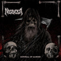 the album cover for Nervosa - Downfall Of Mankind