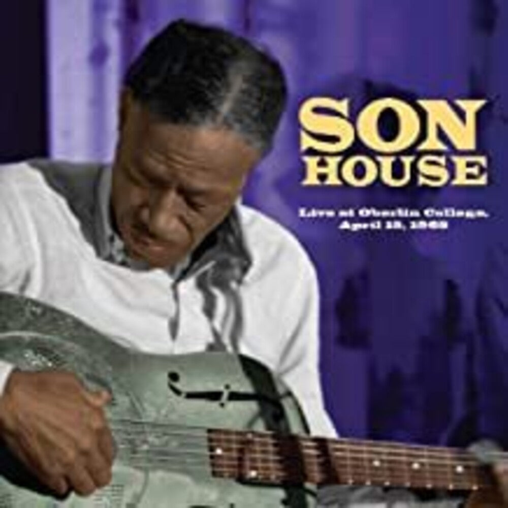 the album cover for Son House - Live At Oberlin College April 15 1965 [Reissue]