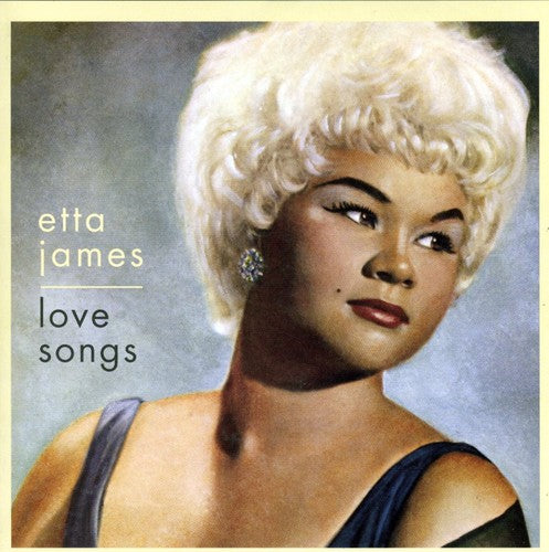 the album cover for Etta James - Love Songs