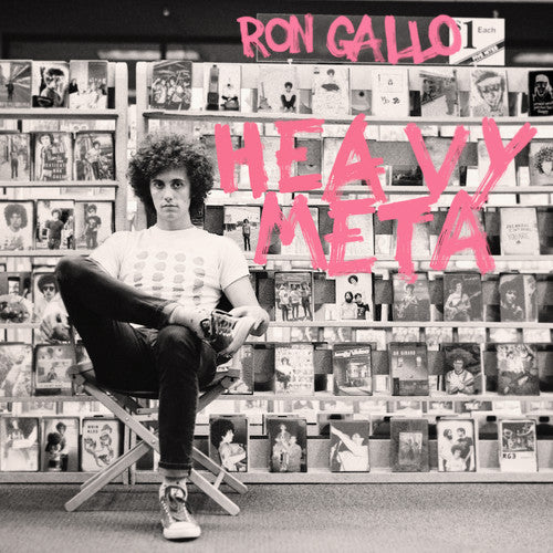 the album cover for Ron Gallo - Heavy Meta
