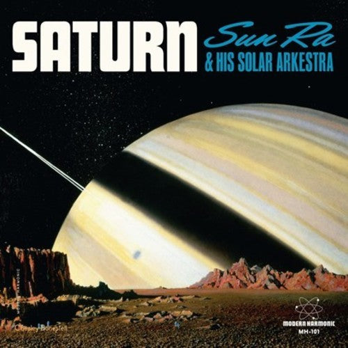 the album cover for Sun Ra - Saturn/Mystery Mr. Ra