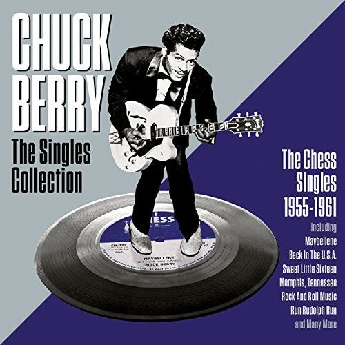 the album cover for Chuck Berry - Singles Collection