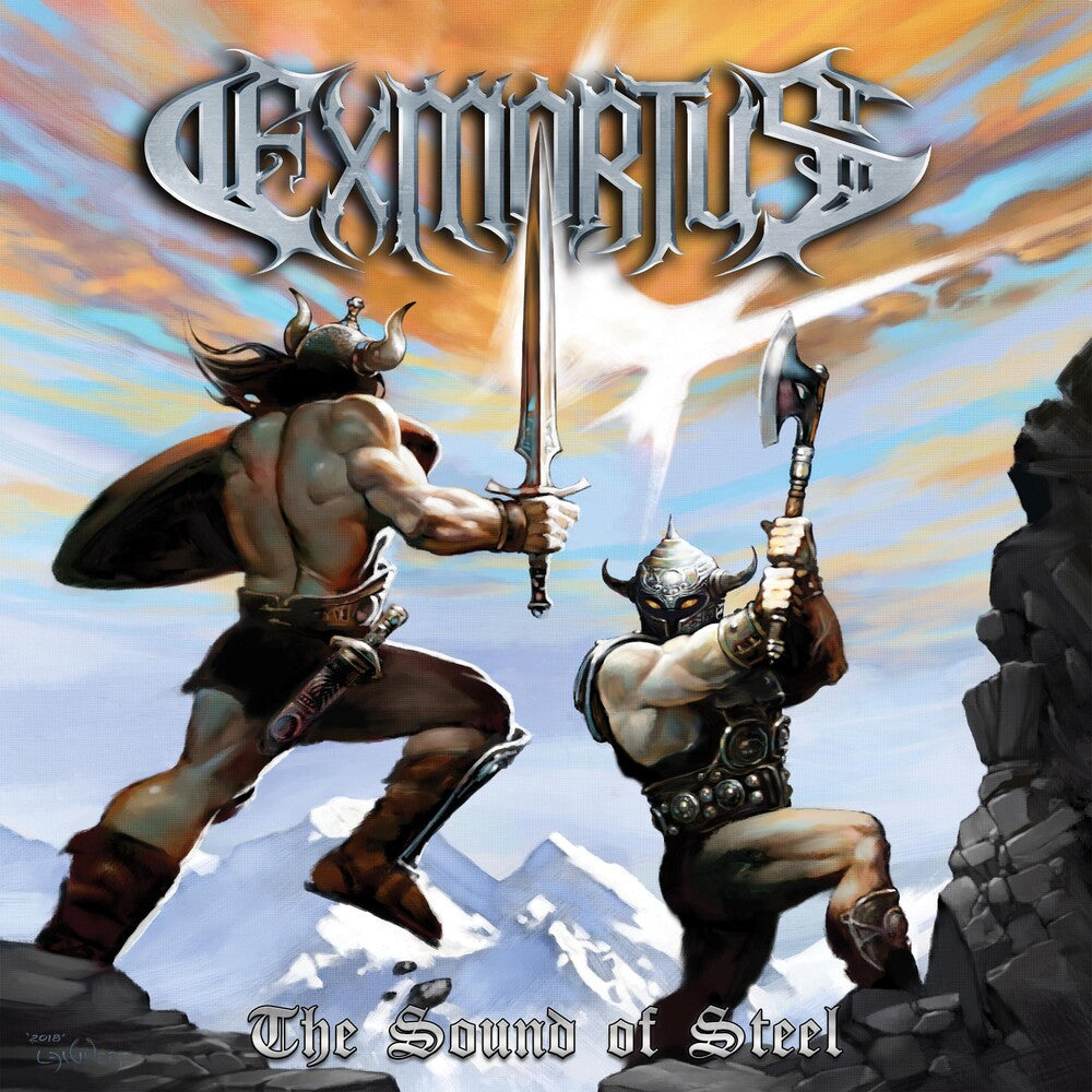 the album cover for Exmortus - Sound Of Steel