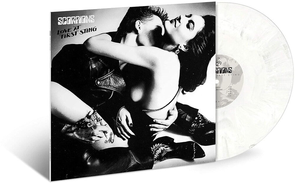 the album cover for Scorpions - Love At First Sting [Colored Vinyl] (Wht)