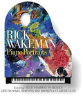 the album cover for Rick Wakeman - Piano Portraits