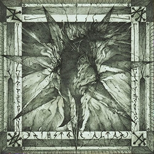 the album cover for Lucifericon - Brimstone Altar
