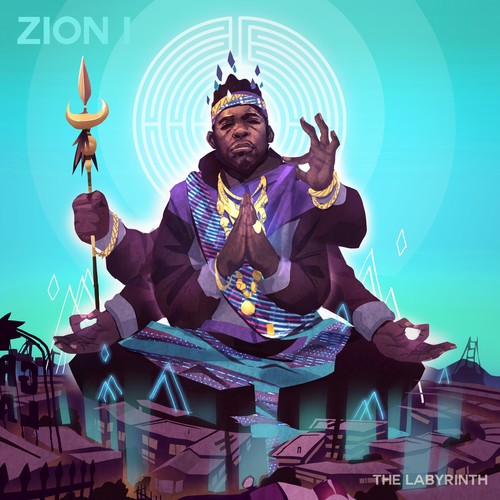 the album cover for Zion I - The Labyrinth