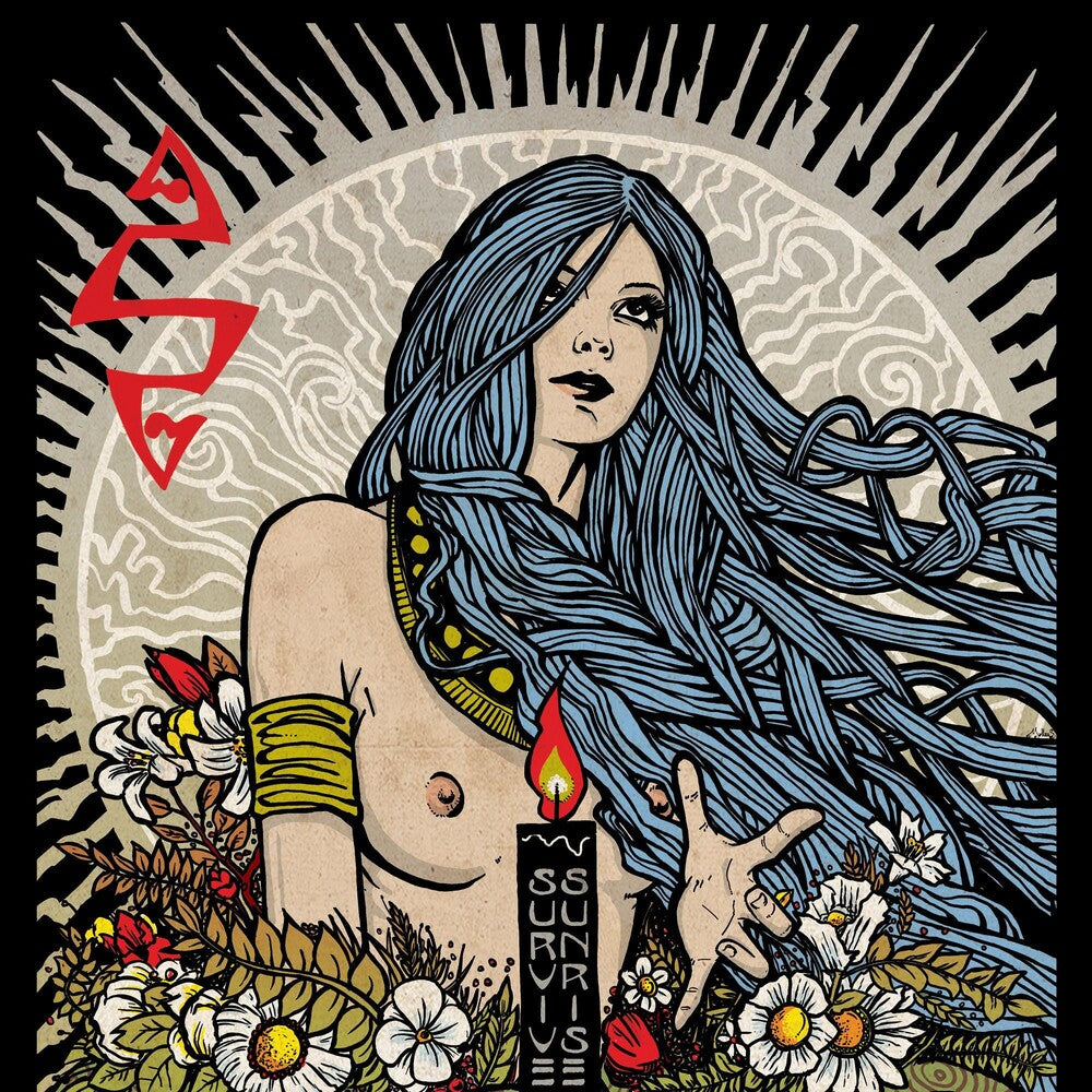 the album cover for Asg - Survive Sunrise