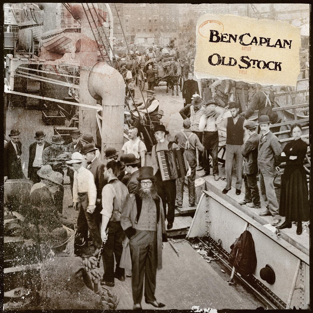 the album cover for Ben Caplan - Old Stock
