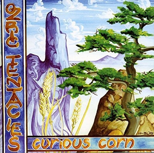 the album cover for Ozric Tentacles - Curious Corn