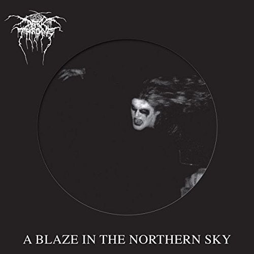 the album cover for Darkthrone - A Blaze In The Northern Sky
