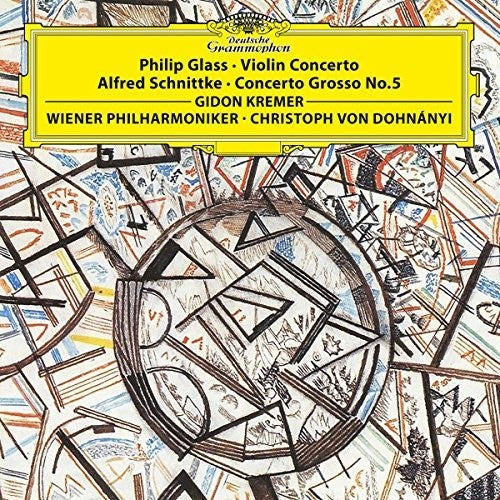 the album cover for Philip Glass Violin Concerto No 1 Alfred / Var - Philip Glass: Violin Concerto No 1 Alfred