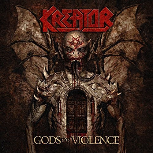 the album cover for Kreator - Gods Of Violence