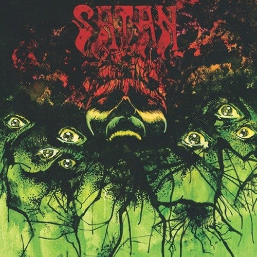 the album cover for Satan - Satan