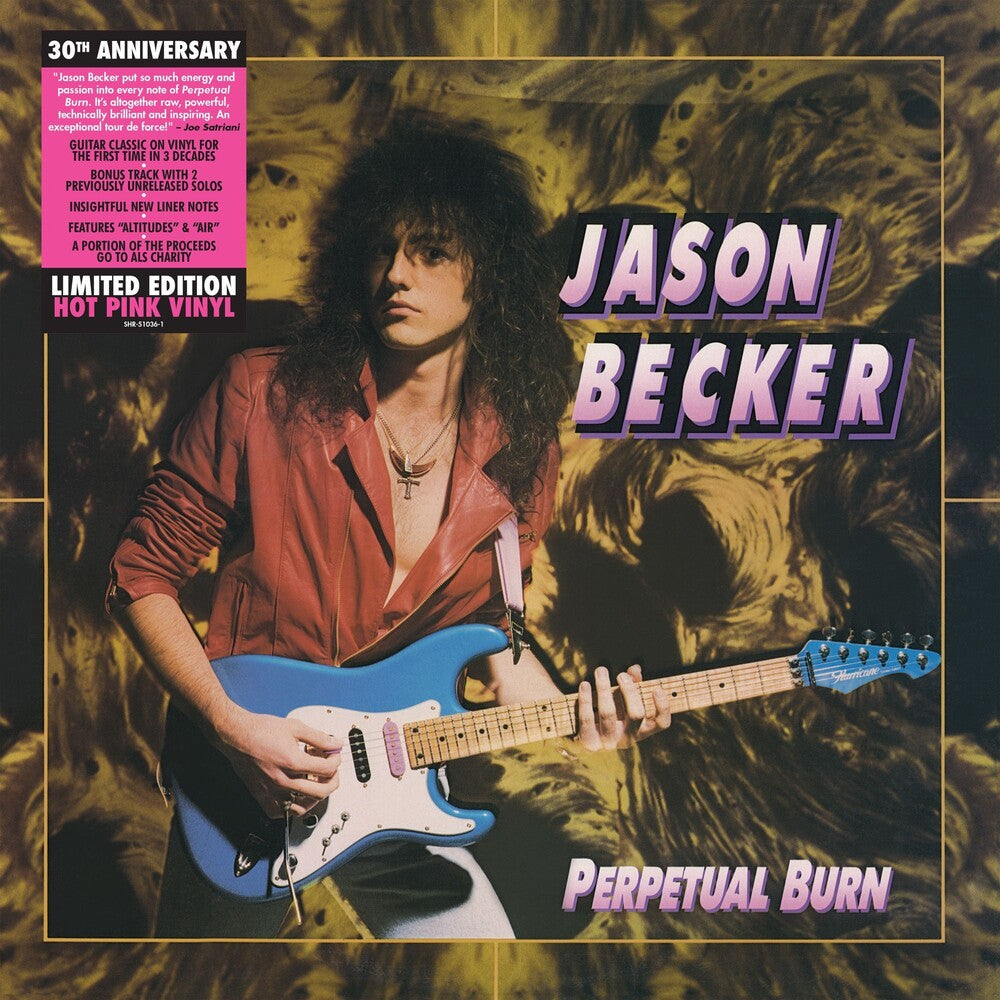 the album cover for Jason Becker - Perpetual Burn