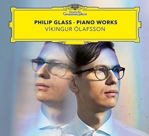 the album cover for Vikingur Olafsson - Philip Glass: Piano Works