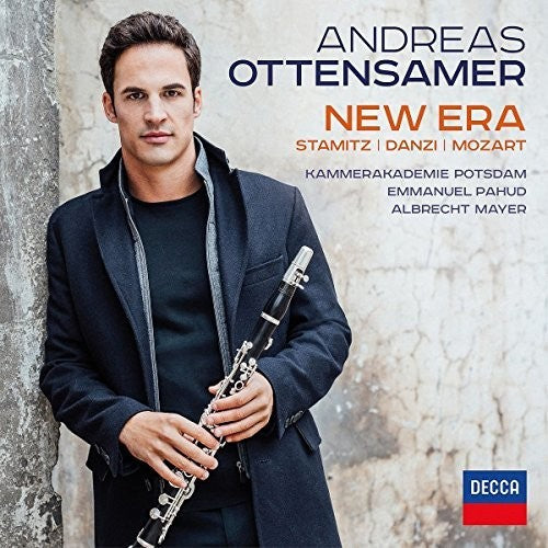 the album cover for Ottensamer / Kammerakademie Potsdam - New Era (Stamitz/Danzi/Mozart)
